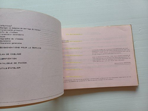 Montesa Cota 348 Trail manuale uso manutenzione + ricambi originale …