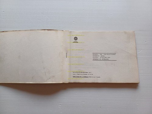 Montesa Cota 348 Trail manuale uso manutenzione + ricambi originale …