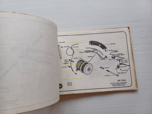 Montesa Cota 348 Trail manuale uso manutenzione + ricambi originale …