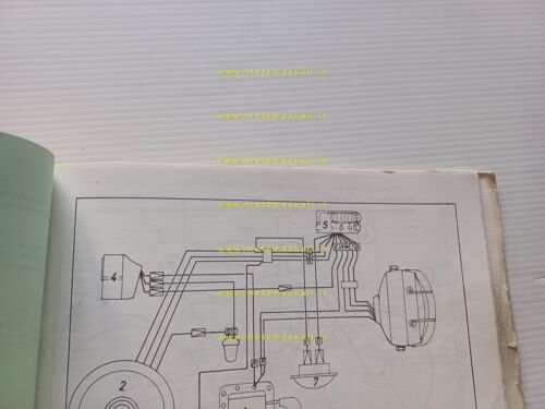 Montesa Cota 349 manuale uso + catalogo ricambi originale owner's …