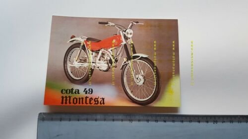 Montesa Cota 49 1975 depliant SPAGNOLO originale brochure