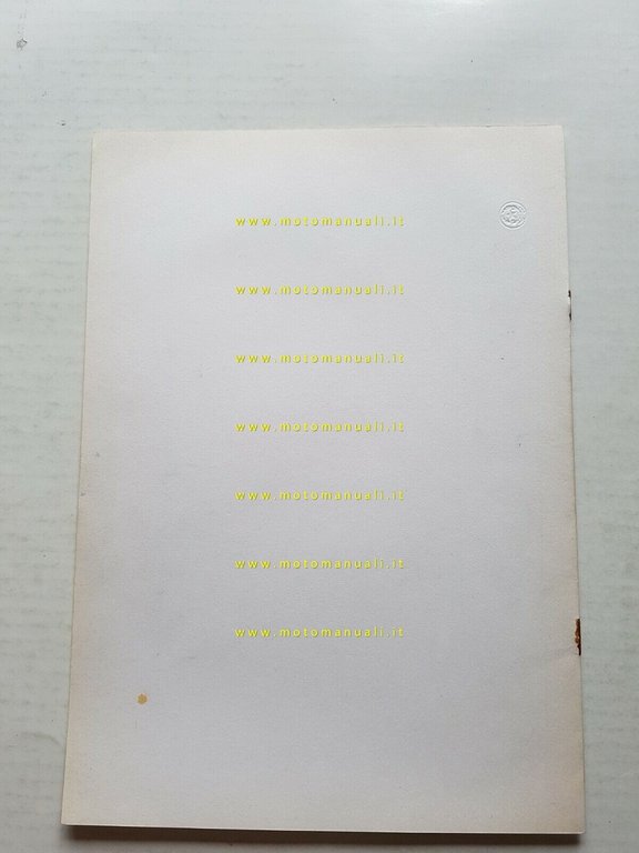Montesa Cota trial 200 1980 scheda omologazione DGM originale Motorizzazione