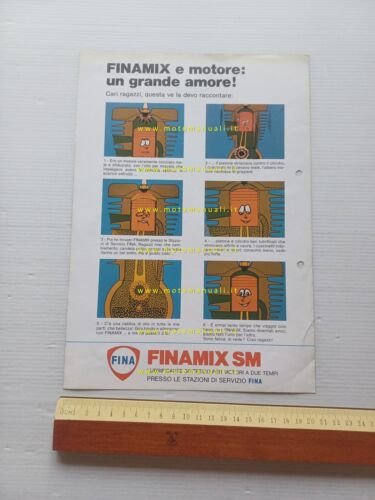 Montesa Fina Marchi Campione italiano Trial Cadetti 125 1984 depliant …