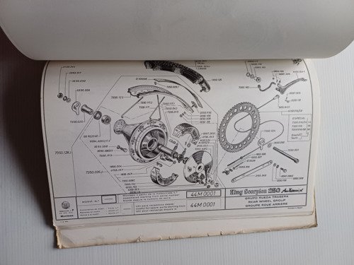 Montesa King Scorpion Automix 250 1973 manuale uso + catalogo …