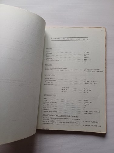 Montesa King Scorpion Automix 250 1973 manuale uso + catalogo …