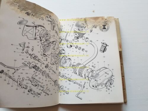 Morini Franco catalogo generale tutti Motori 50 1965 originale