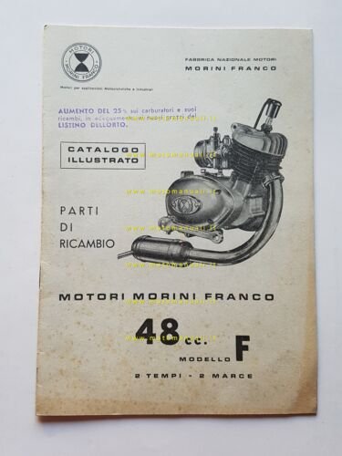 Morini Franco catalogo ricambi MOTORE 48 F originale engine parts …
