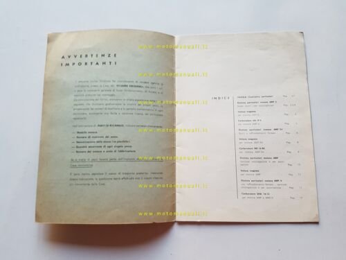 Morini Franco catalogo ricambi MOTORE serie 4MP originale engine parts …