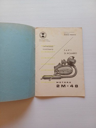 Morini Franco motore 2M 48 - 3M 48 1958 catalogo …