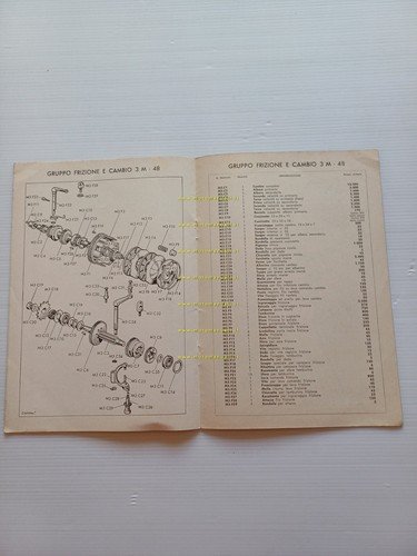Morini Franco motore 2M 48 - 3M 48 catalogo ricambi …