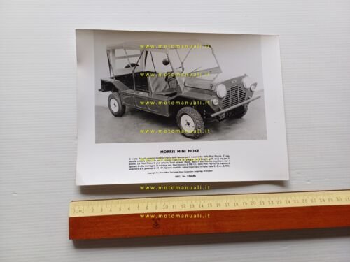 Morris Mini Moke 1964 foto originale da cartella stampa no …