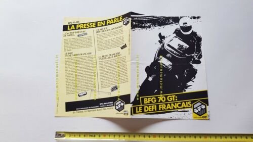 Moto BFG 70 GT 1300 1982 depliant FRANCESE originale brochure …