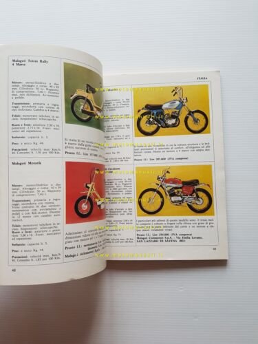 Moto Catalogo 1973 tutte le moto del mondo - Verlag …