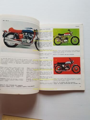 Moto Catalogo 1973 tutte le moto del mondo - Verlag …