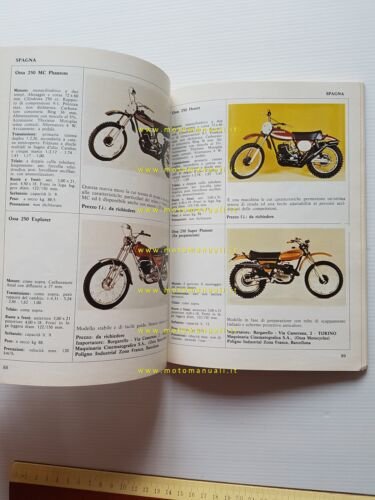 Moto Catalogo 1975-76 tutte le moto del mondo - Verlag …