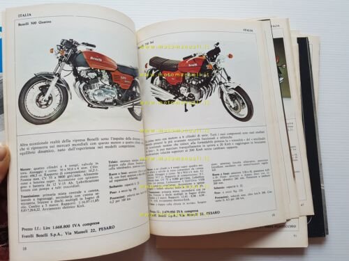 Moto Catalogo 1976-76 tutte le moto del mondo - Edizioni …