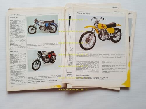 Moto Catalogo 1976-76 tutte le moto del mondo - Edizioni …