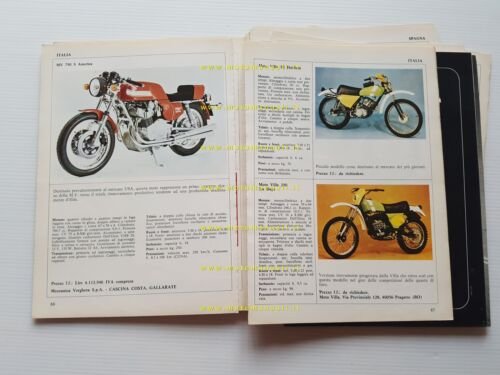 Moto Catalogo 1976-76 tutte le moto del mondo - Edizioni …