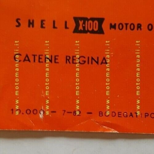 Moto Guzzi - Parilla MG 49 2T 1962 depliant originale …