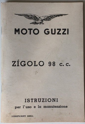 Moto Guzzi - Zigolo 98 cc - Istruzioni uso e … | Immagine principale
