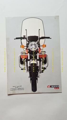 MOTO GUZZI 1000 G5 1978 depliant originale motorcycle brochure
