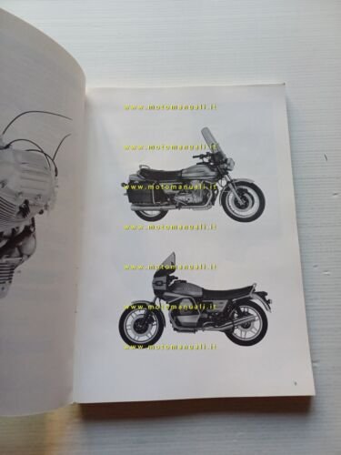 Moto Guzzi 1000 SP - G5 1979 manuale officina ITALIANO …