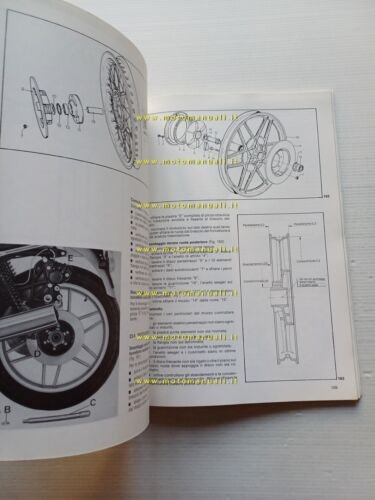 Moto Guzzi 1000 SP - G5 1979 manuale officina ITALIANO …