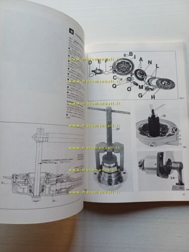 Moto Guzzi 1000 SP - G5 1979 manuale officina ITALIANO …