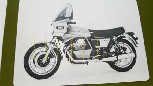 Moto Guzzi 1000 SP 1980 catalogo ricambi originale spare parts …