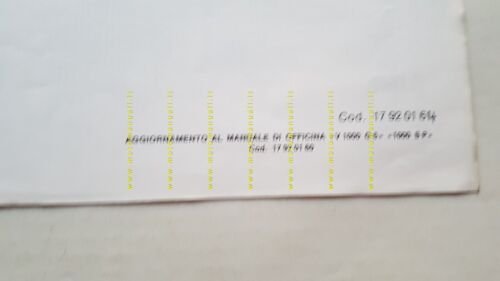Moto Guzzi 1000 SP 1980 varianti manuale officina 1000 SP-G5