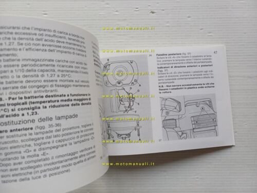 Moto Guzzi 1000 SP III 1989 manuale uso manutenzione originale …