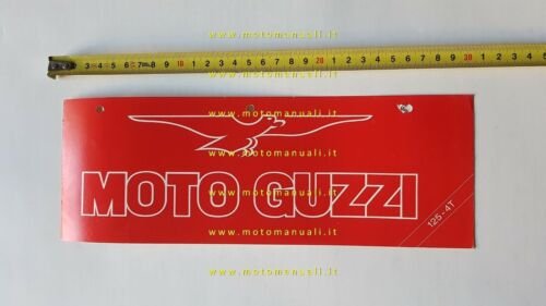 MOTO GUZZI 125 Bicilindrico 1980 depliant originale italiano brochure