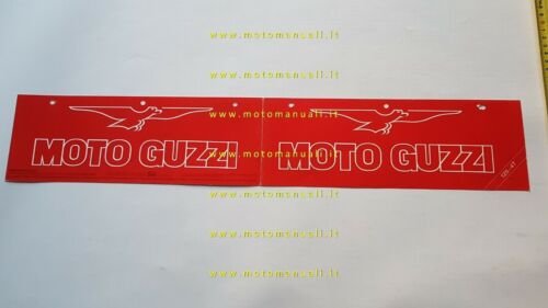 MOTO GUZZI 125 Bicilindrico 1980 depliant originale italiano brochure