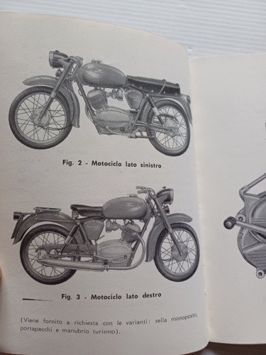 Moto Guzzi 125 Stornello 1963 manuale uso libretto istruzioni originale
