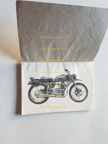 Moto Guzzi 125 Stornello Regolarità 1966 manuale uso libretto italiano …