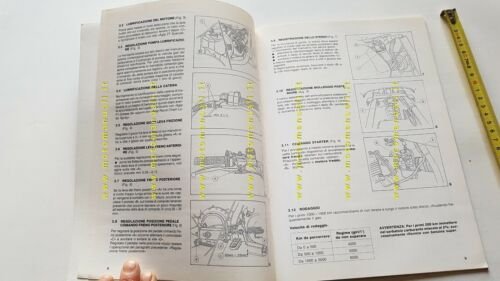 Moto Guzzi 125 TT - Custom 1986 manuale officina originale …