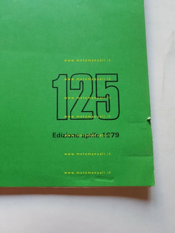 Moto Guzzi 125 Turismo 1979 catalogo ricambi originale moto spare …