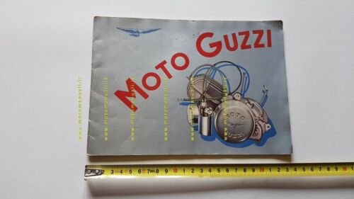 Moto Guzzi 1950 catalogo produzione depliant genuine motorcycle brochure