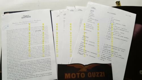 Moto Guzzi 1993 cartella stampa Salone Milano originale NO depliant …