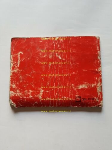 Moto Guzzi 250 TS 1973 manuale uso manutenzione originale owner's …