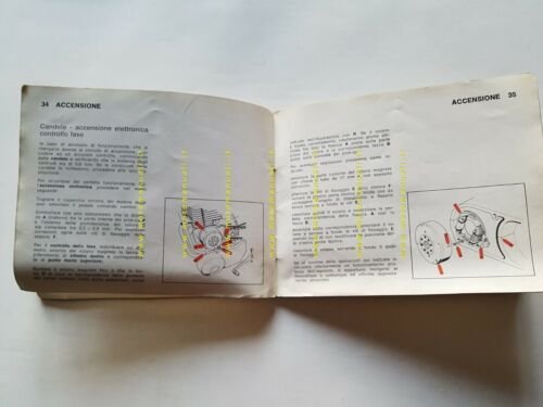 Moto Guzzi 250 TS 1973 manuale uso manutenzione originale owner's …