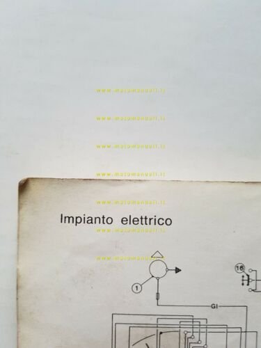 Moto Guzzi 250 TS 1973 manuale uso manutenzione originale owner's …