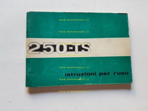Moto Guzzi 250 TS 1977 manuale uso manutenzione libretto italiano …