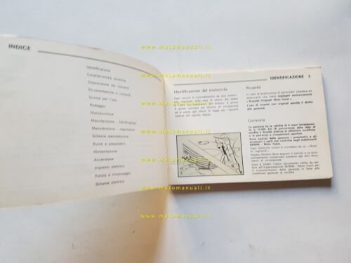 Moto Guzzi 250 TS 1977 manuale uso manutenzione libretto italiano …