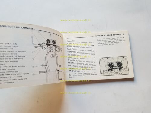 Moto Guzzi 250 TS 1977 manuale uso manutenzione libretto italiano …