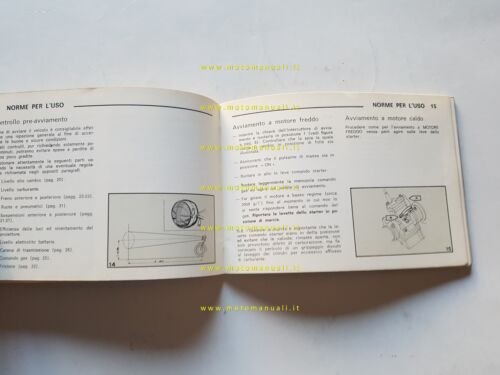 Moto Guzzi 250 TS 1977 manuale uso manutenzione libretto italiano …