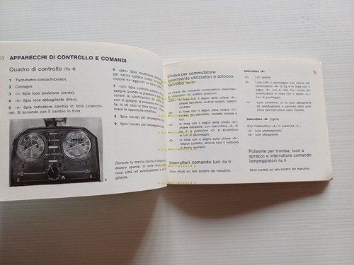 Moto Guzzi 254 1977 manuale uso manutenzione libretto istruzioni originale
