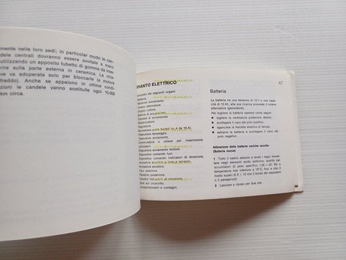 Moto Guzzi 254 1977 manuale uso manutenzione libretto istruzioni originale