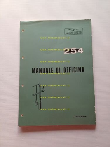 Moto Guzzi 254 1978 manuale officina ITALIANO originale