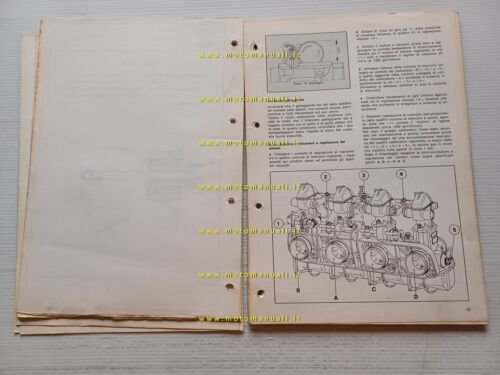 Moto Guzzi 350 - 400 GTS 1976 manuale officina italiano …